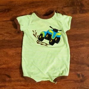 4-Wheeler Boutique Romper 0-3M